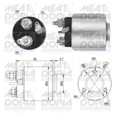 Solenoid Switch, starter